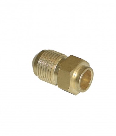 Juotettava nippa uk 1/2" sisäyksikköön